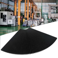 CNC-Milling Machine Flexible Guard Dust Cloth Three-proof Cloth Protective Flat Accordion Bellows Cover-Tool