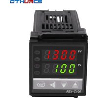 New Alarm REX-C100 110V to 240V 0 to 1300 Degree Digital PID Temperature Controller Kits with K Type Probe Sensor