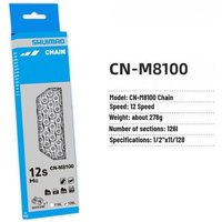 AliExpress NONE M8100 12 Speed Bicycle Chain 10v 11v 12v 116/126L MTB Mountain Bike Original Chains Bicycle Parts Bike Accessories