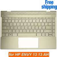 L19541-001 Upper Case Palmrest with Backlit Keyboard Replacement for HP ENVY 13 13 AH Laptop Top Case with Backlit Keyboard