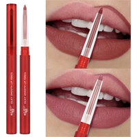 1PC Vibrant Colors Lip Liner, Colorfast, Easy to Color, Waterproof, , Not Sticky, Lightness, Portable Travel Makeup
