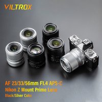Viltrox 23mm 33mm 1.4 Camera Lens Auto Focus Wide Angle Lens Large Aperture Portrait Lenses for Nikon Z Mount Zfc Z50 Z30