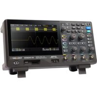Siglent SDS824X HD 12-bit 4CH 200MHz Digital Oscilloscope 2GSa/s Sample Rate 25Mpts/ch Memory 7" TFT LCD Capacitive Touch Screen