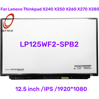 12'' Laptop LCD Screen LP125WF2(SP)(B2) LP125WF2-SPB2 B1 EDP 1920x1080 IPS Display for Lenovo Thinkpad X240 X250 X260 X270 X280