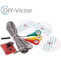 Muscle signal sensor EMG Sensor Ecg module AD8232 ecg measurement pulse heart ecg monitoring sensor kit for Arduino UNO R3