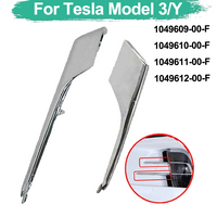 For Tesla Model X Front Bumper Fog Light Chrome Trim Molding Oem 1049609-00-F 1049610-00-F 1049611-00-F 1049612-00-F 2016-2020