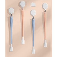 Disposable Gap Cleaning Tool Gap Cleaning Tool, Gap Hole Deep Brushing Detail Toolkit 10 Replaceable Brush Heads Toilet Brush