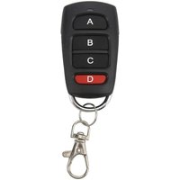 Garage door copy code waterproof metal four key copy wireless remote control 433MHz remote control key