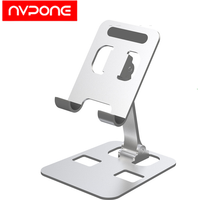 Portable Aluminum Alloy Adjustable Phone Tablet Holder For iPad MiPad Samsung Tab Mate Pad Stand Mount Flexible Mobile Stand