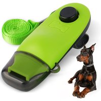 Dog Training Clicker Whistle 2 in 1 Dust Cover Training Pet Dog Recall for Bark Control Behavior Correction Outdoor Pet Items