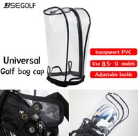 Golf Bag Cover ,Golf bag cap,Stylish and transparent Pvc Material,Four activity buttons
