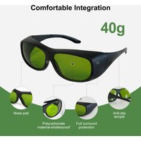 Laser Safety Goggles 800-1100nm,1000-1090nm Protection Goggles OD7+ Professional Eye Protective Glasses