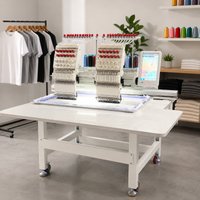 Hot Selling Embroidery Machine Multi-Needle Double Head Ready-to-Wear Embroidery Customized for Studio Use Economy