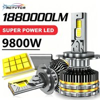 9800W H7 H4 LED CANBUS Headlight H11 H1 H3 H11 HB3 9003 9005 HB4 9006 9012 9007 9008 H13 Auto Headlamp Fog Lights Hot Sale 12V