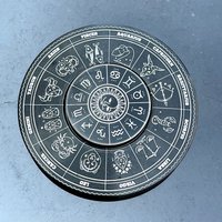 New Alloy Fidget Spinner Lucky Cloud Constellation Feng Shui Bagua Pattern Metal Hand Spinner Office Adult Fidget Toys