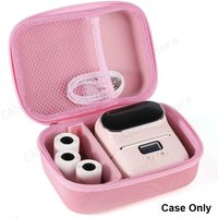 EVA Case for Phomemo M110 Printer - Portable Mini Thermal Label Maker Carrying Storage Bag ,USB Cable and Accessories (Box Only)