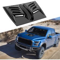 Car Tuning Hood Scoop Vents Bonnet Inlet Universal Car Modification Truck For Adaptable Auto Exterior Accessories Glossy Black