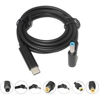 USB C PD Charging Cable Cord Type C to DC Universal Power Adapter Converter for Lenovo Asus Dell Hp Acer Samsung LG Laptops