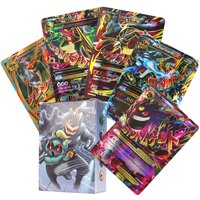60/100Pcs English Pokemon Cards Shining MEGA GX Vmax TAG EX Vstar V Collection Cards Toys Children Gift