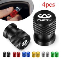 For Chery Tiggo 8 7 6 4 3 5x Pro Arrizo Omoda 5 FX Fulwin Face QQ Accessories 4Pcs Car Wheel Tire Valve Caps Airdust Covers