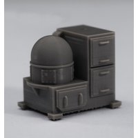 1PCS 3D Printed MR-407 START-2 Radar Resin Part for Sovremenny-class Destroyer Warship Model 1/72 144 200 250 350 Scale DIY Toys