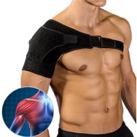 1pc Shoulder Support Brace Adjustable Pressure Pad for Left Right Injuries Protective Back Belt Gear Orthopedic Recovery Gear