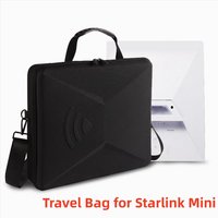 Reisetasche für Starlink Mini-Schutz für Ständer-Rohradapter, Kabel, Netzteil, Zubehör, Hartschale, tragbare Aufbewahrung