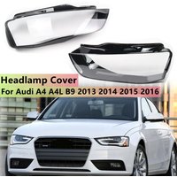 Left/Right Front Headlamp Cover Headlight Shell Transparent Lampshade Lens Plexiglass For Audi A4 A4L B9 2013 2014 2015