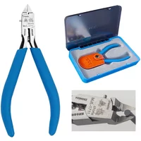 Model Pliers Chrome Vanadium Ultra-thin Single Blade Gundam Nipper Non-slip Grip Sprue Cutter for Plastic Model Cutting Building