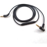 For B&W P5 Replaceable Earphone 3.5mm to 2.5mm Single Crystal Copper Silver Plated Cable