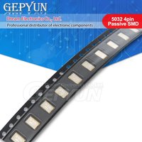 10PCS 5032 4pin Passive SMD Quartz Resonator Crystal Oscillator 8MHZ 11.0592MHZ 10MHZ 16MHZ 12MHZ 20MHZ 24MHZ 25MHZ 32M