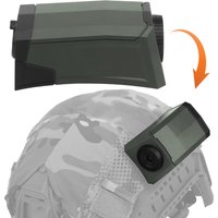 AliExpress NONE Helmet Mounted Camera Model Fast Helmet Cycling Helmet Decorative Accessory Tactical No Function Dummy Camera Model Toy (Green)