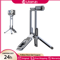 Ulanzi MA37 Quick Release Mini Tripod for DJI Action 5 6/Osmo Nano Magnetic Tripod Stand with 1/4 Screw Arca-Swiss 360° Rotation