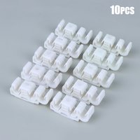 10PCS Car Brake Line Cable Bracket Vacuum Hose Pipe Clips For Santana Chery Chassis tubing fixed line clip hooks