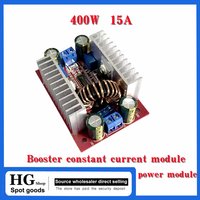 Original new DC 400W15A Step-up Boost Converter Constant Current Power Supply LED Driver 8.5-50V to 10-60V
