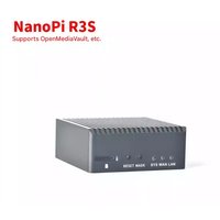 NanoPi R3S Mini Development Board, 32GB eMMC, CNC All-Metal Casing, RK3566 Dual Gigabit Ethernet Ports Brand new original