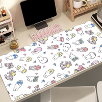 Cut M-Miffy Kawaii Mouse Pad Non-slip Thickened MousePad Student Gaming Cushion Large Writing Lockedge Office