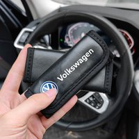 Car Door Handle Cover Soft Plush Auto Door Handrail Covers Car Roof Holder Protection For Passat Golf Magotan Polo Touran Tiguan