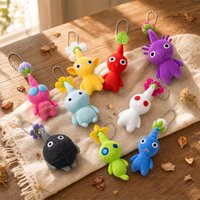 Mini Pikmin Series Plushie Anime Game Merchandise Keychain Bag Hanger Accessory Fans collecting items Holiday Gifts For Friends