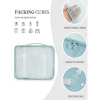 11-Piece Portable Travel Storage Bag Set - Easily Organize Your Clothes, Shoes, and Underwear - Perfect for Daily Travel, Business Trips, Home Storage, Suitable for Luggage and Suitcases, Travel
