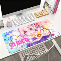 Cute Super Sonico Mouse Pad For Office Gaming And Keyboards Non-Slip Large Waterproof
