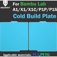 Build Plate For Bambu Lab Cold Plate Low Temperature Plate For Bambu Lab P1P A1 X1 X1c P1S P2S Spring Steel 257x257 Bambulab A1