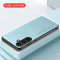 Luxury PU Leather Case For Samsung S25 Edge S24 S23 S22 S21 S20 FE Plus Note 20 Ultra Cover Silicon Protection Phone Case