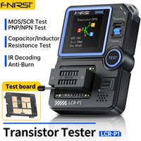 LCR-P1 Transistor Tester Multifunction Capacitance Resistance Transistor Diode Triode LCR ESR NPN PNP SMD Test Meter