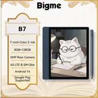 Bigme B7 E-Book-Reader, 7'' E-Ink E-Reader, 300PPI, 8+128GB, Android 14 Open System, Handschrift-E-Book-Tablet mit 5MP Rückkamera