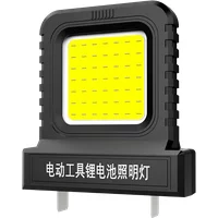 Power Tool Accessories LED Work Light Adjustable Socket Spacing Battery Lamp High Brightness LED Bulbs Excluding Battery