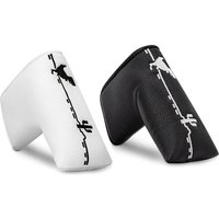 1pc Dinosaur Blade Putter Cover, Durable Breathable Perforated Material, Soft Lining Golf Putter Headcover,