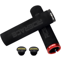 AliExpress riderace Bicycle Grips Ultralight Sponge Anti-Skid Shock-Absorbing Soft Bike Handlebar Grip Aluminum Locking Ring Cycling Accessories