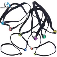 Maximumcatch 4PCS Tippet Spool Tenders Fly Fishing Tippet Holder with Elastic Cord Tippet Rings Fly Fishing Accessories