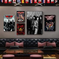 band A-Aerosmith Elegant Fashion POSTER sticker For Living Room Bedroom Dorm Decor